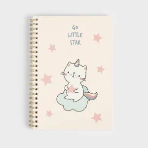 Cat-Themed Notebook